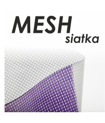 Siatka Mesh z nadrukiem 1440 dpi – baner perforowany wielkoformatowy | Reklama zewnętrzna