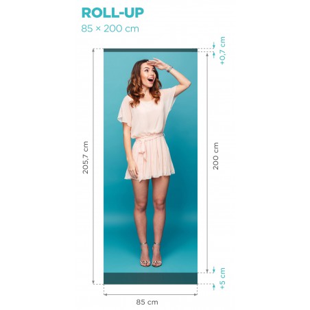 Roll-up / Rollup 85x200 EXCLUSIVE - ROLL-UP EXCLUSIVE