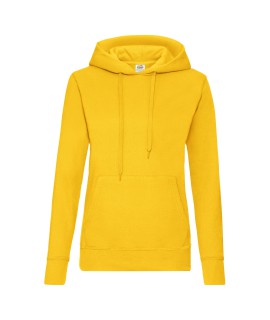Koszulka biała z nadrukiem 10x10 DTG PREMIUM Bluza z kapturem "Kangurka" damska kolorowa 280g z nadrukiem DTG - 620380 - Fruit of the loom - Bluzy damskie z nadrukiem
