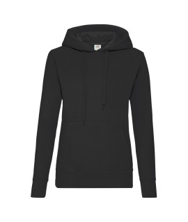 Koszulka biała z nadrukiem 10x10 DTG PREMIUM Bluza z kapturem "Kangurka" damska kolorowa 280g z nadrukiem DTG - 620380 - Fruit of the loom - Bluzy damskie z nadrukiem