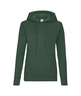 Koszulka biała z nadrukiem 10x10 DTG PREMIUM Bluza z kapturem "Kangurka" damska kolorowa 280g z nadrukiem DTG - 620380 - Fruit of the loom - Bluzy damskie z nadrukiem