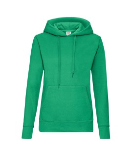Koszulka biała z nadrukiem 10x10 DTG PREMIUM Bluza z kapturem "Kangurka" damska kolorowa 280g z nadrukiem DTG - 620380 - Fruit of the loom - Bluzy damskie z nadrukiem