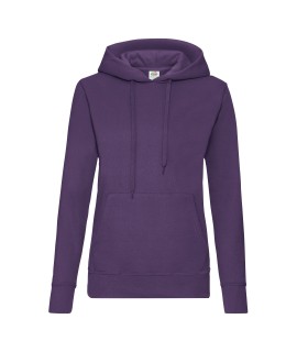 Koszulka biała z nadrukiem 10x10 DTG PREMIUM Bluza z kapturem "Kangurka" damska kolorowa 280g z nadrukiem DTG - 620380 - Fruit of the loom - Bluzy damskie z nadrukiem