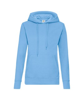 Koszulka biała z nadrukiem 10x10 DTG PREMIUM Bluza z kapturem "Kangurka" damska kolorowa 280g z nadrukiem DTG - 620380 - Fruit of the loom - Bluzy damskie z nadrukiem