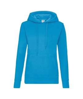 Koszulka biała z nadrukiem 10x10 DTG PREMIUM Bluza z kapturem "Kangurka" damska kolorowa 280g z nadrukiem DTG - 620380 - Fruit of the loom - Bluzy damskie z nadrukiem