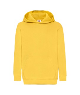 Koszulka biała z nadrukiem 10x10 DTG PREMIUM Bluza z kapturem "Kangurka" dziecięca kolorowa 280g z nadrukiem DTG - 620430 - Fruit of the loom - Z kapturem