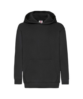 Koszulka biała z nadrukiem 10x10 DTG PREMIUM Bluza z kapturem "Kangurka" dziecięca kolorowa 280g z nadrukiem DTG - 620430 - Fruit of the loom - Z kapturem