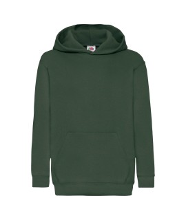 Koszulka biała z nadrukiem 10x10 DTG PREMIUM Bluza z kapturem "Kangurka" dziecięca kolorowa 280g z nadrukiem DTG - 620430 - Fruit of the loom - Z kapturem