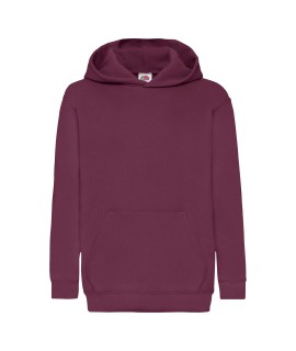 Koszulka biała z nadrukiem 10x10 DTG PREMIUM Bluza z kapturem "Kangurka" dziecięca kolorowa 280g z nadrukiem DTG - 620430 - Fruit of the loom - Z kapturem