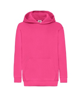 Koszulka biała z nadrukiem 10x10 DTG PREMIUM Bluza z kapturem "Kangurka" dziecięca kolorowa 280g z nadrukiem DTG - 620430 - Fruit of the loom - Z kapturem