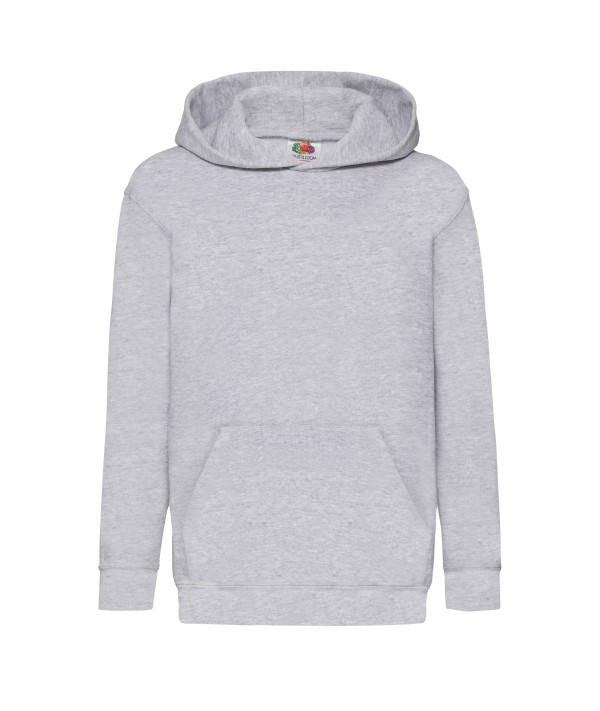 Koszulka biała z nadrukiem 10x10 DTG PREMIUM Bluza z kapturem "Kangurka" dziecięca kolorowa 280g z nadrukiem DTG - 620430 - Fruit of the loom - Z kapturem