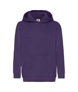 Koszulka biała z nadrukiem 10x10 DTG PREMIUM Bluza z kapturem "Kangurka" dziecięca kolorowa 280g z nadrukiem DTG - 620430 - Fruit of the loom - Z kapturem