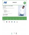 Bluza z kapturem KANGUR unisex 275g - JHK SWEATSHIRT SWKN275 - NADRUK