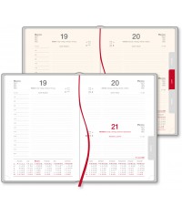 Kalendarz książkowy A5 DZIENNY z nadrukiem logo UV- TUCSON LUX rok 2022 - A5 DZIENNE