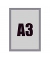 Ramka Magnetic A3 (srebrna)
