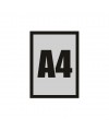 Ramka Magnetic A4 (czarna)