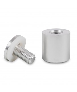 Dystans aluminiowy (srebrna satyna) - 25x25 - Lista wszystkich produktów w tym dziale
