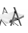 Krzesło składane - białe