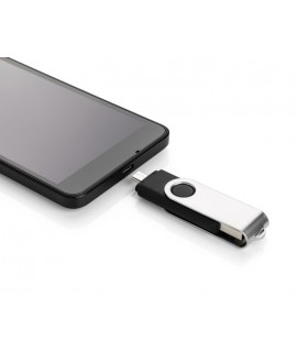 U-disc TWISTER 8 GB - czarny - Gadżety reklamowe
