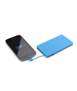 Power bank VIVID 4000 mAh - niebieski - PAWER BANKI