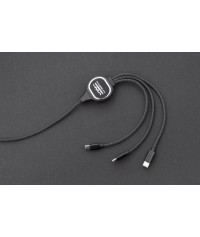 Kabel USB 3 w 1 LUX - Gadżety reklamowe