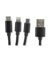 Kabel USB 3 w 1 LUX