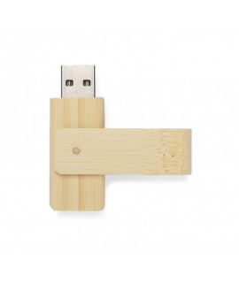 Pamięć USB bambusowa TWISTER 16 GB - Gadżety reklamowe