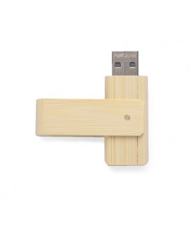 Pamięć USB bambusowa TWISTER 16 GB - Gadżety reklamowe