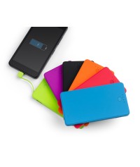 Power bank VIVID 4000 mAh - fioletowy - PAWER BANKI