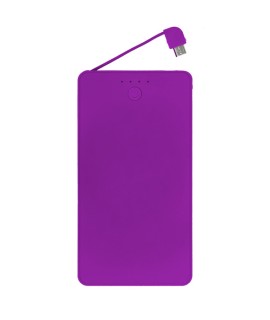 Power bank VIVID 4000 mAh - fioletowy - PAWER BANKI