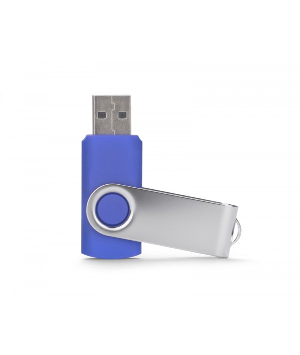 Pamięć USB TWISTER 4 GB - niebieski - Gadżety reklamowe