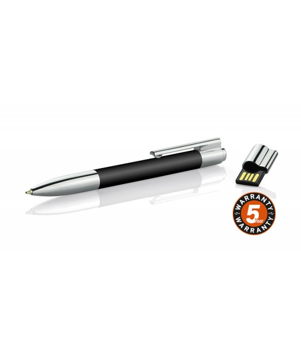 Długopis z pamięcią USB BRAINY 8 GB Długopis z pamięcią USB BRAINY 8 GB - Czarny - Gadżety reklamowe