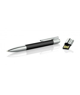 Długopis z pamięcią USB BRAINY 8 GB - Czarny - Gadżety reklamowe