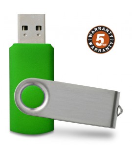 Pamięć USB TWISTER 8 GB - zielony jasny - Gadżety reklamowe