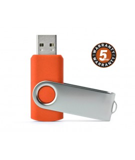Pamięć USB TWISTER 8 GB - pomarańczowy - Gadżety reklamowe