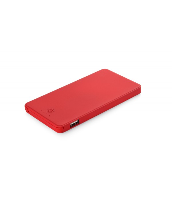 Power bank VIVID 4000 mAh - czerwony - PAWER BANKI