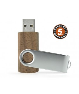 Pamięć USB TWISTER WALNUT 8 GB - Gadżety reklamowe