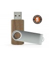 Pamięć USB TWISTER WALNUT 8 GB