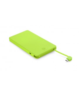 Power bank VIVID 4000 mAh - zielony - PAWER BANKI