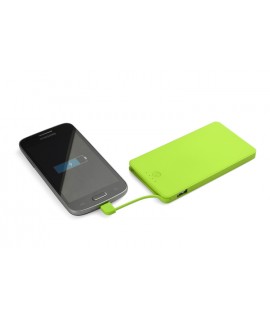 Power bank VIVID 4000 mAh - zielony - PAWER BANKI