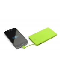 Power bank VIVID 4000 mAh - zielony - PAWER BANKI