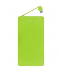 Power bank VIVID 4000 mAh - zielony - PAWER BANKI