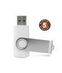 Pamięć USB TWISTER 16 GB - biały - Gadżety reklamowe