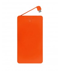 Power bank VIVID 4000 mAh - pomarańczowy - PAWER BANKI