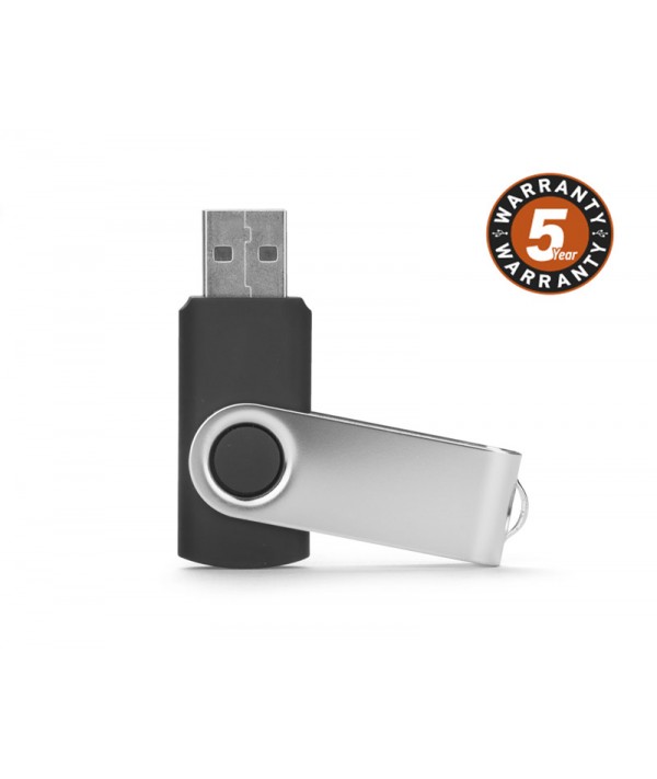 Pamięć USB 3.0 TWISTER 16 GB - czarny - Gadżety reklamowe