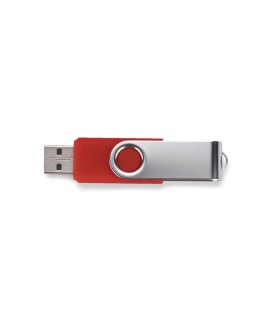 Pamięć USB TWISTER 8 GB - czerwony - Gadżety reklamowe