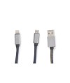 Kabel USB 2 w 1 JEANS