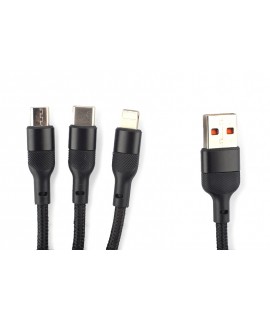 Kabel USB 3 w 1 FAST - Gadżety reklamowe