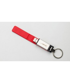 Pamięć USB BUDVA 8 GB - czerwona - Gadżety reklamowe