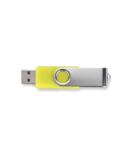 Pamięć USB TWISTER 8 GB - żółty - Gadżety reklamowe